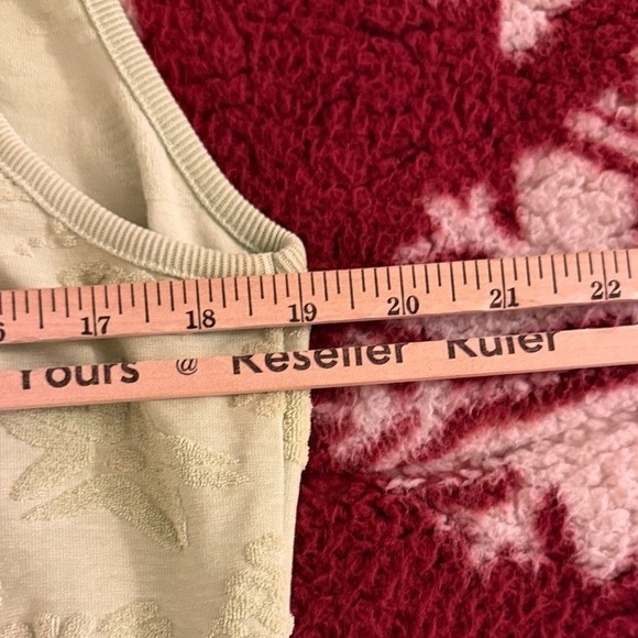 Signature by Stan Herman Light Green Seashell Starfish Textured Zip Front Women - Picture 6 of 7